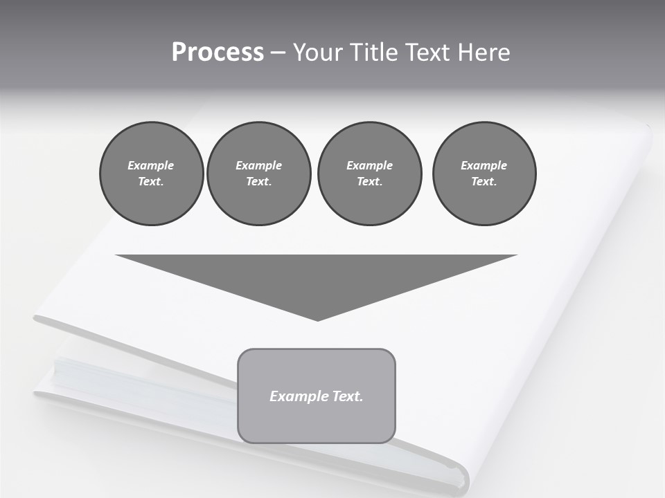 Empty Copy Brochure PowerPoint Template