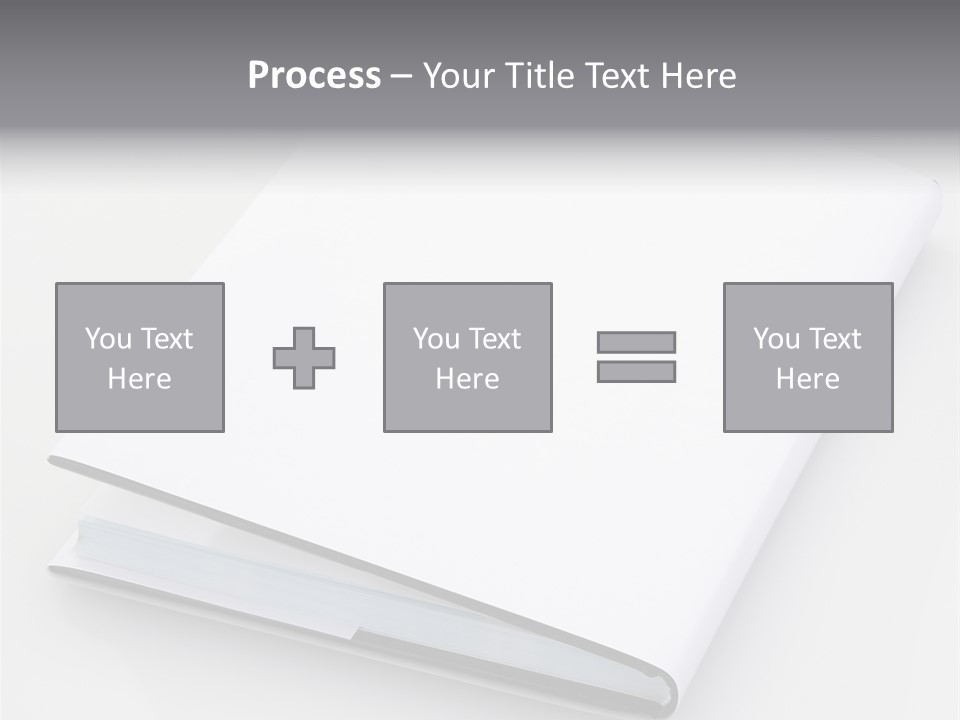 Empty Copy Brochure PowerPoint Template