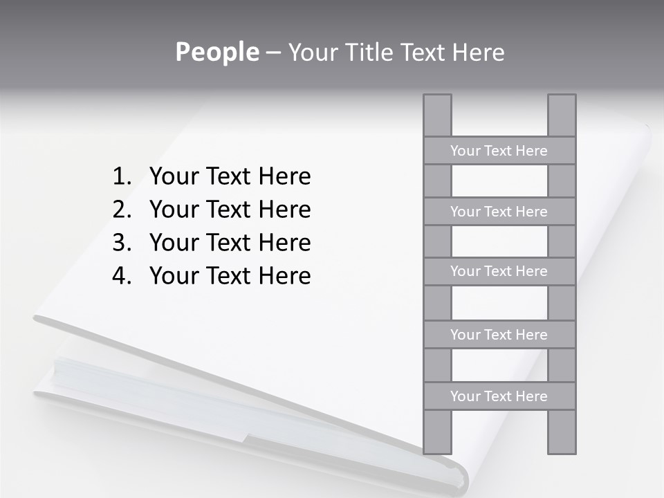 Empty Copy Brochure PowerPoint Template