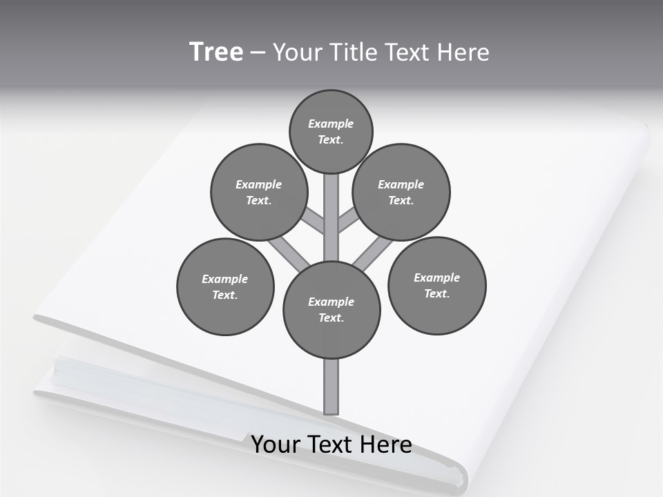 Empty Copy Brochure PowerPoint Template