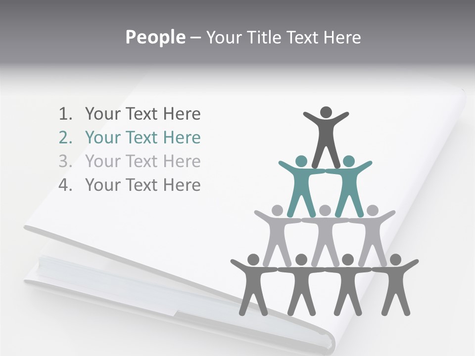 Empty Copy Brochure PowerPoint Template