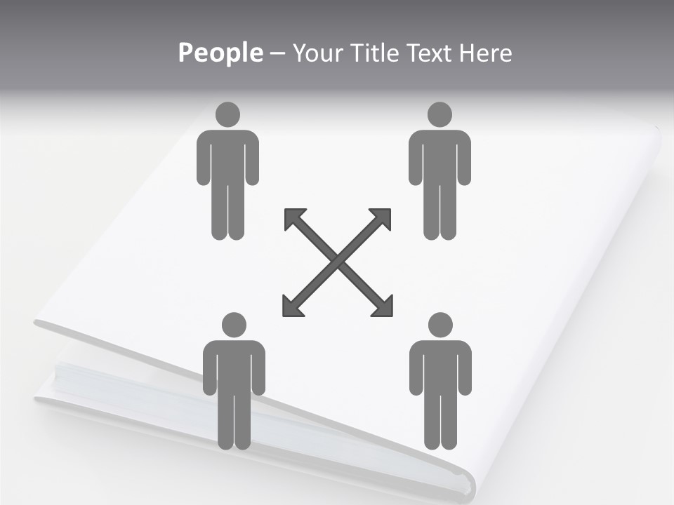 Empty Copy Brochure PowerPoint Template