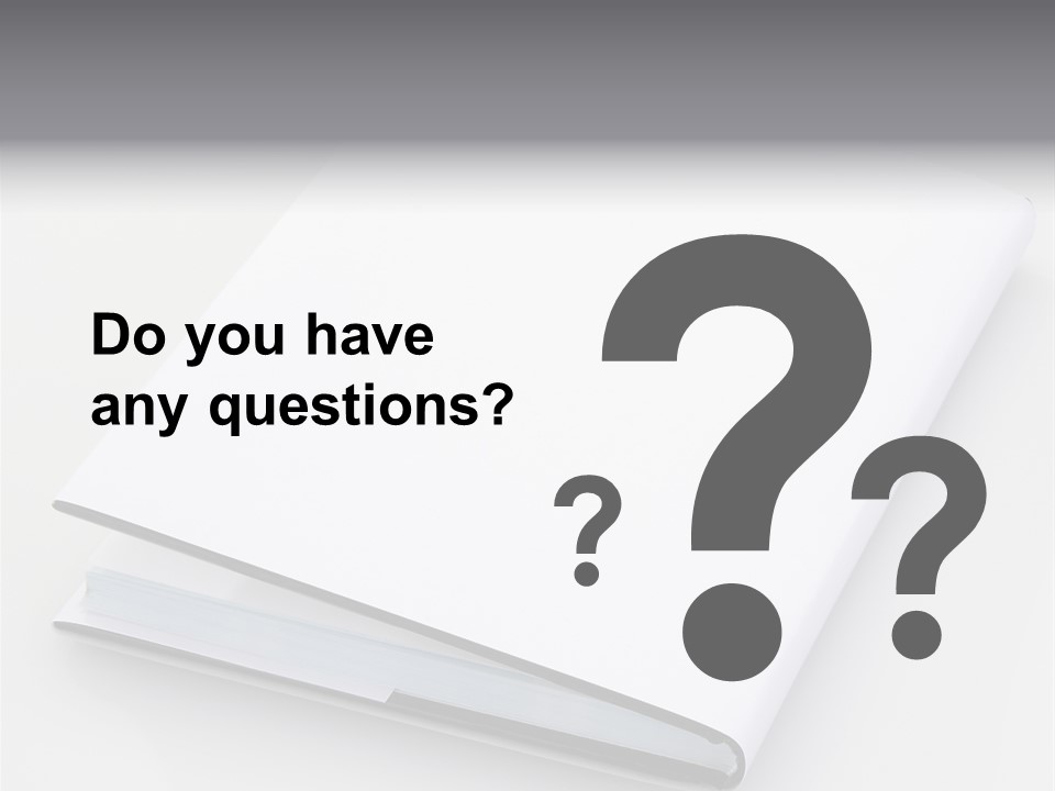 Empty Copy Brochure PowerPoint Template