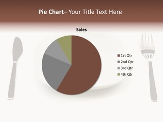 Addiction Knife Nutrition PowerPoint Template