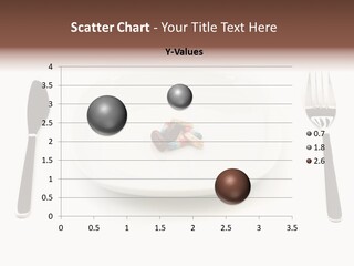 Addiction Knife Nutrition PowerPoint Template