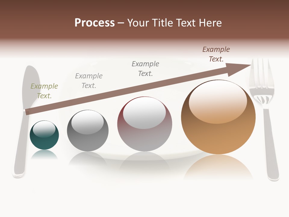 Addiction Knife Nutrition PowerPoint Template
