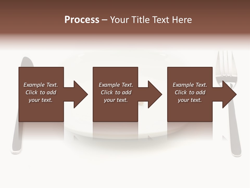 Addiction Knife Nutrition PowerPoint Template