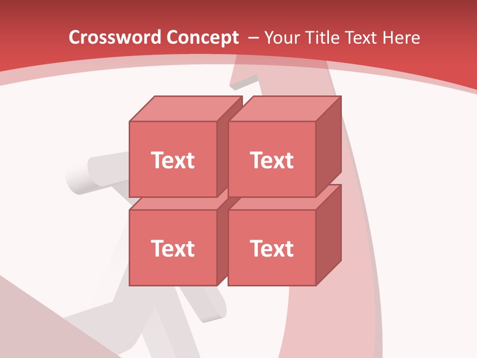 Gain Expense Man PowerPoint Template
