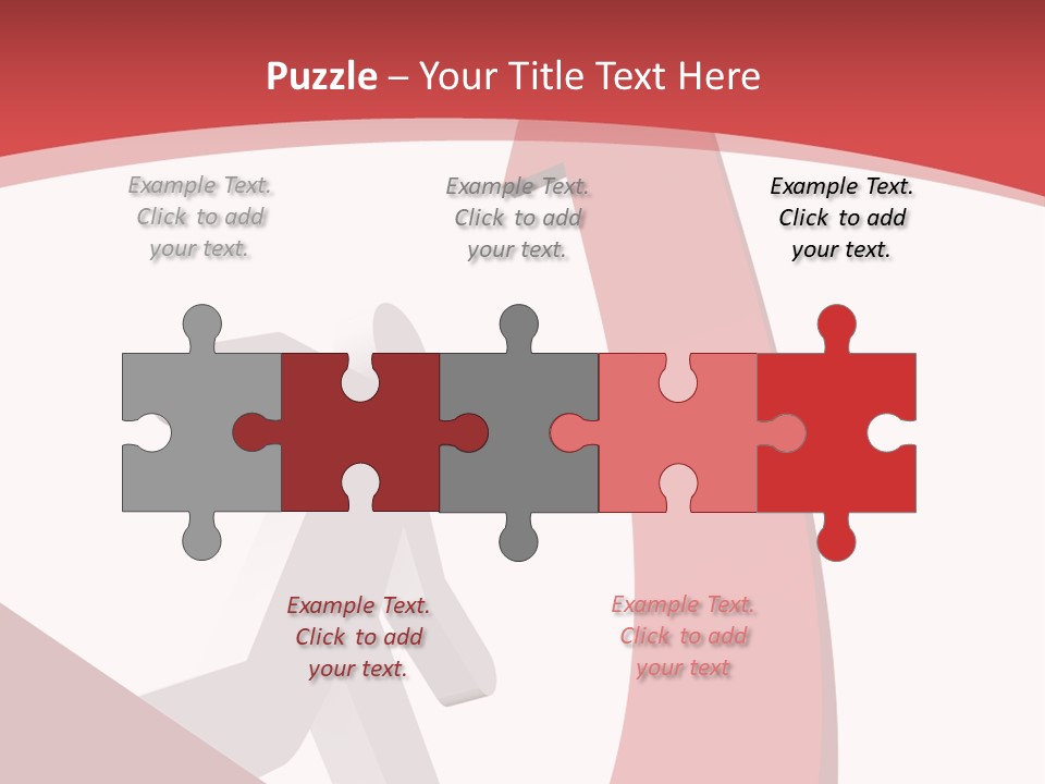 Gain Expense Man PowerPoint Template