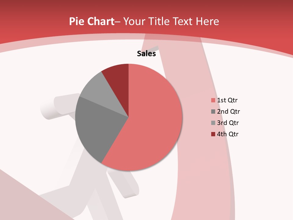 Gain Expense Man PowerPoint Template