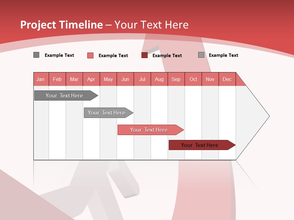 Gain Expense Man PowerPoint Template
