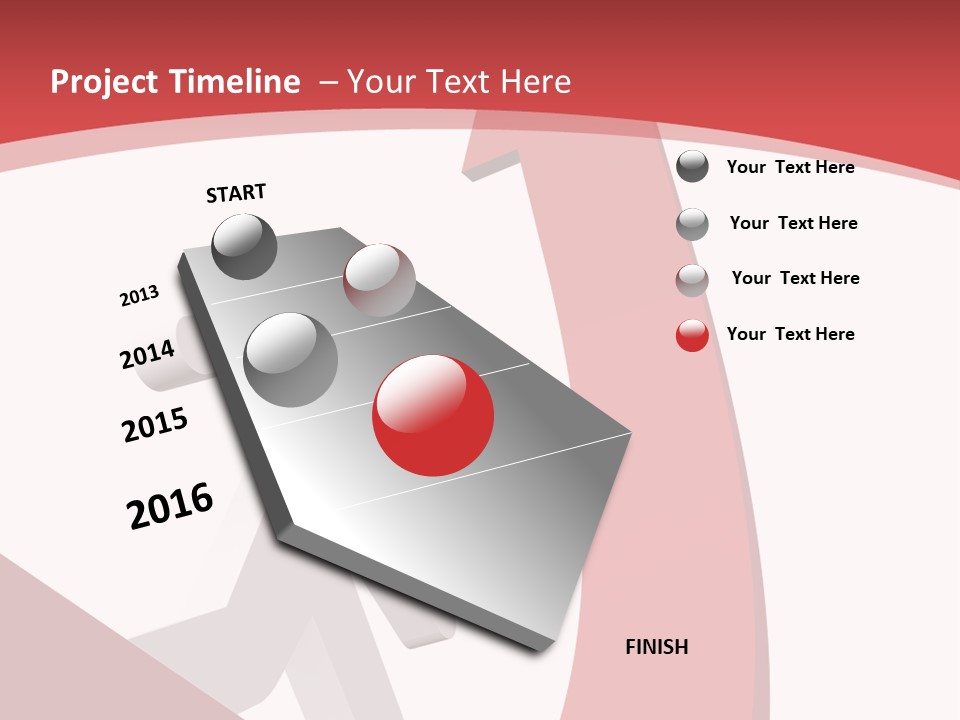 Gain Expense Man PowerPoint Template