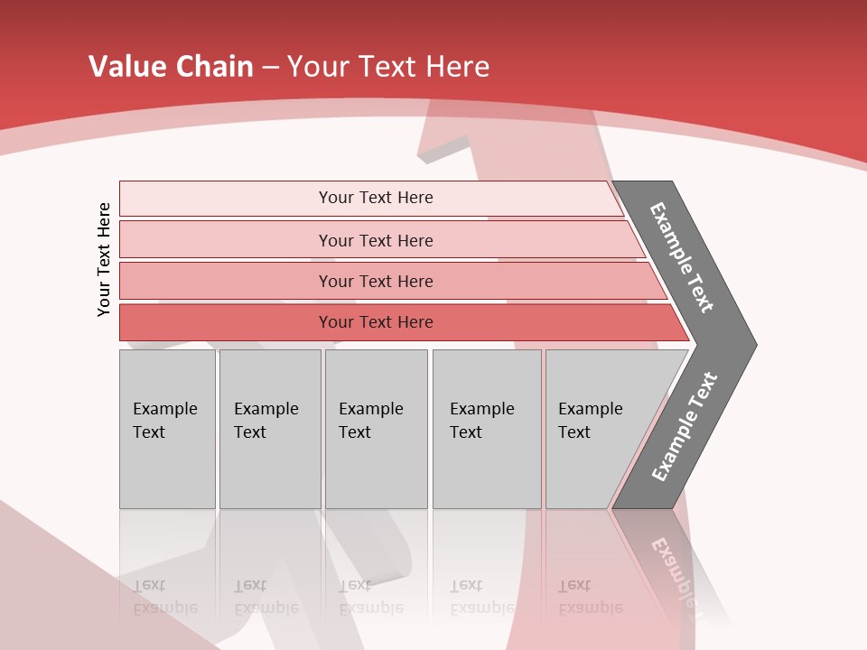 Gain Expense Man PowerPoint Template