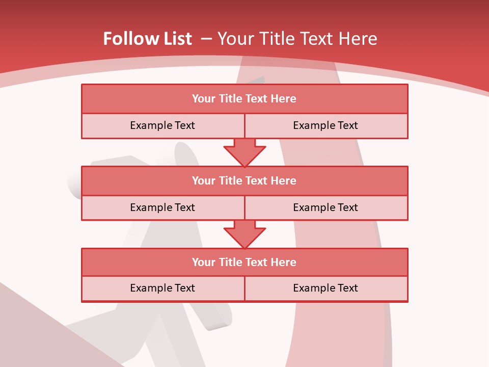 Gain Expense Man PowerPoint Template