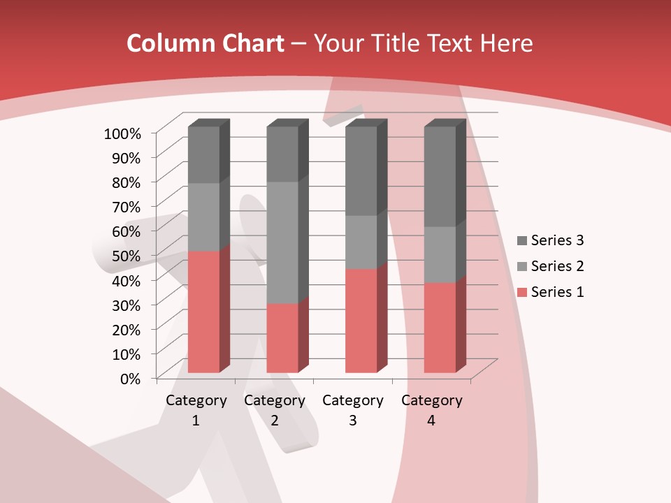 Gain Expense Man PowerPoint Template