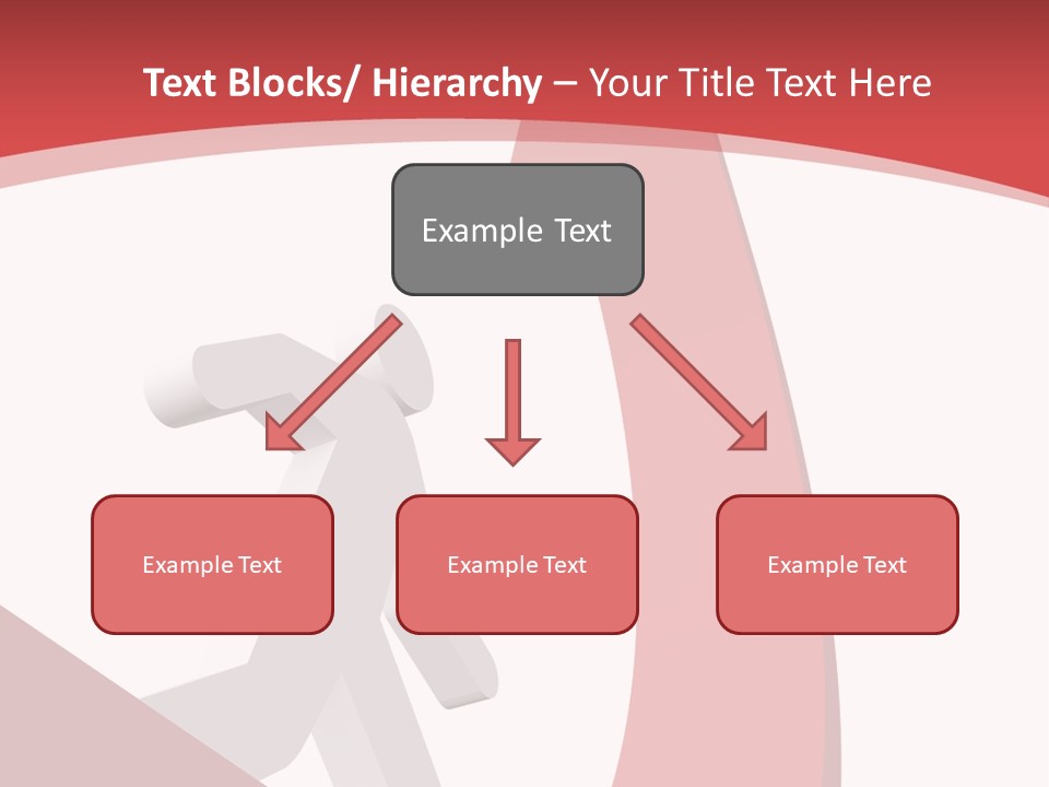 Gain Expense Man PowerPoint Template