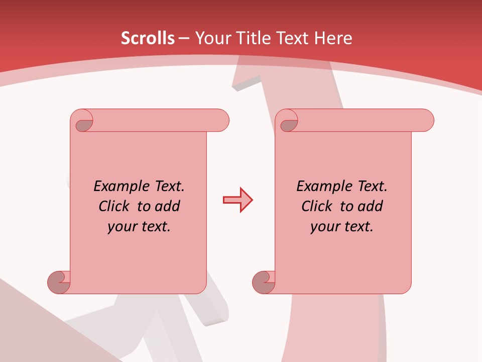 Gain Expense Man PowerPoint Template