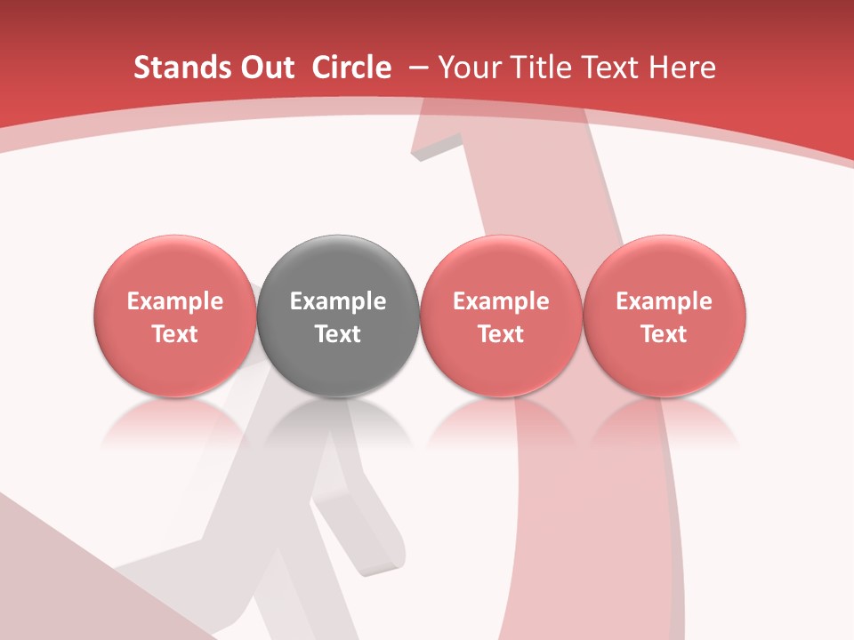 Gain Expense Man PowerPoint Template