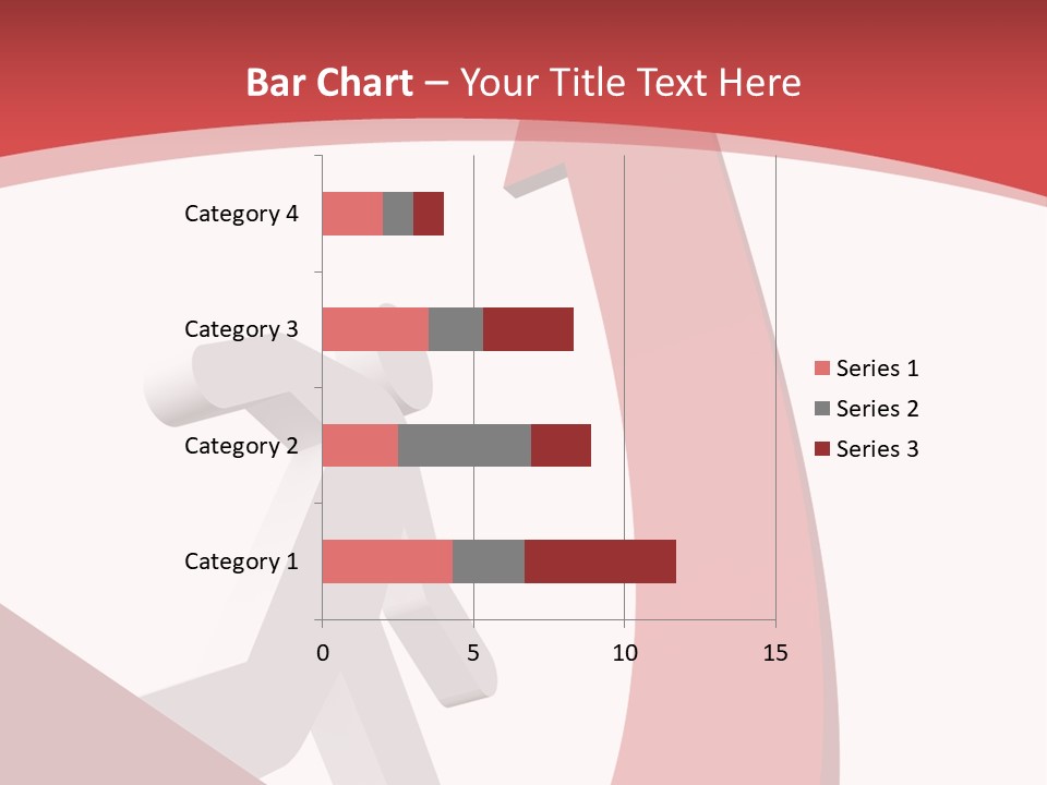 Gain Expense Man PowerPoint Template