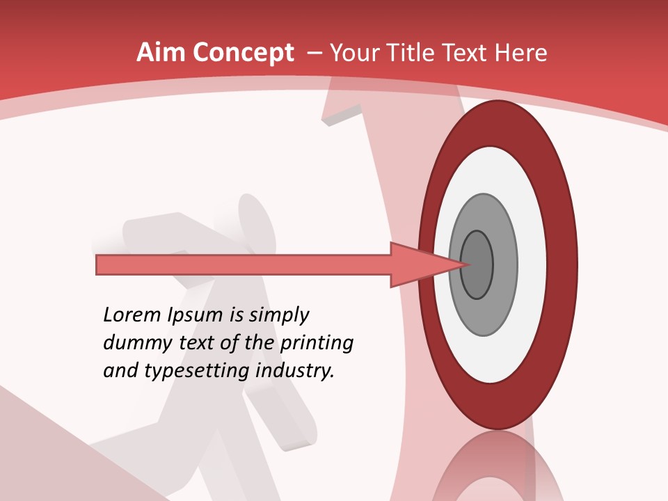 Gain Expense Man PowerPoint Template