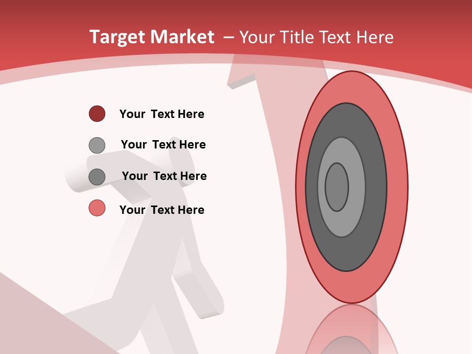 Gain Expense Man PowerPoint Template