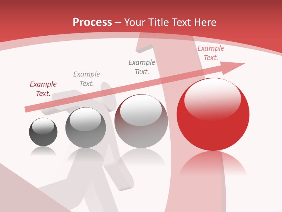 Gain Expense Man PowerPoint Template