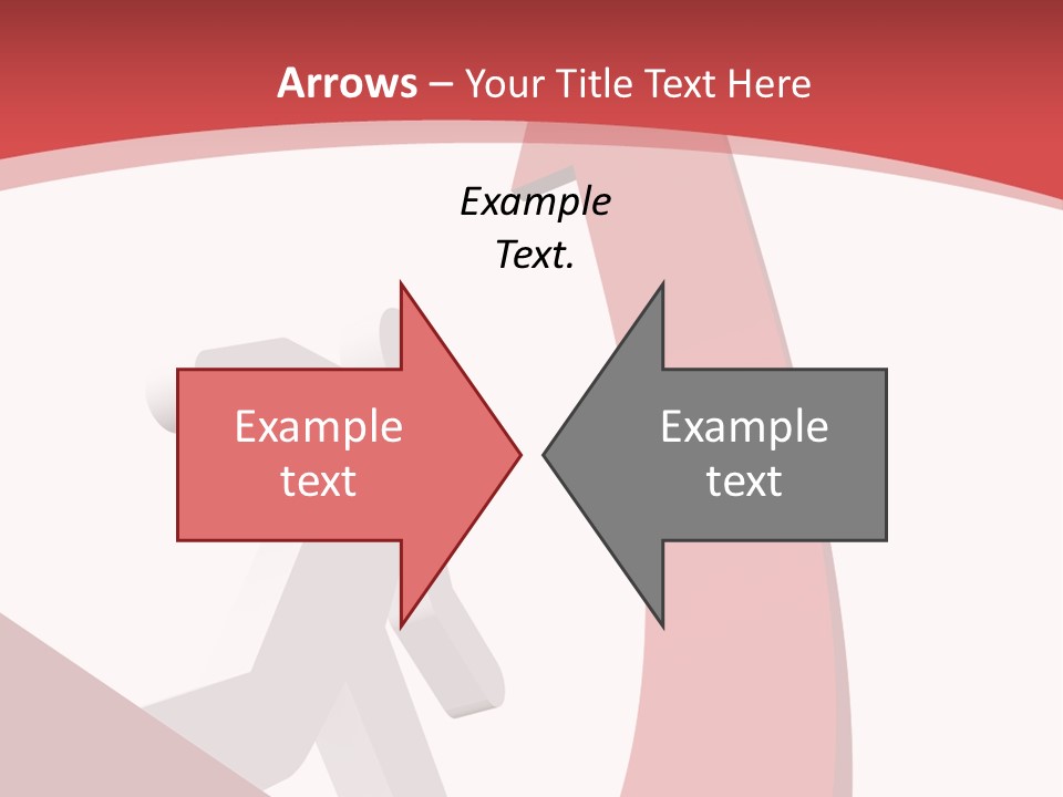 Gain Expense Man PowerPoint Template