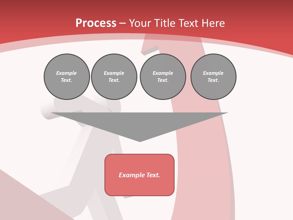 Gain Expense Man PowerPoint Template