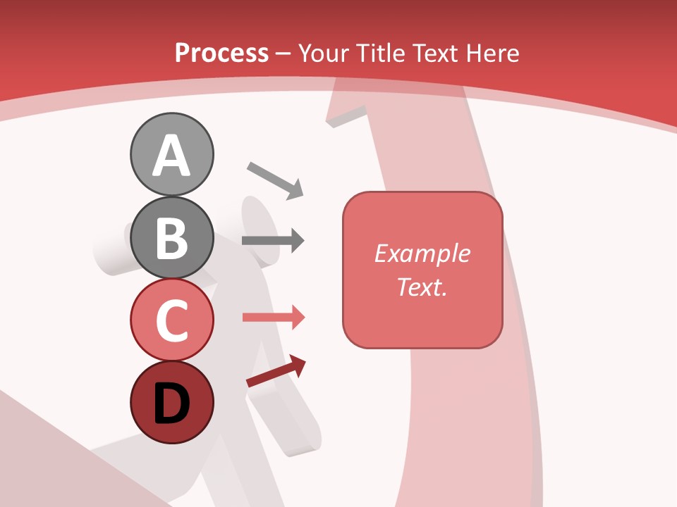 Gain Expense Man PowerPoint Template
