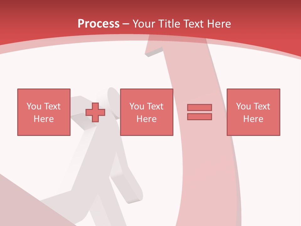 Gain Expense Man PowerPoint Template