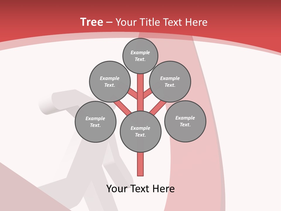 Gain Expense Man PowerPoint Template