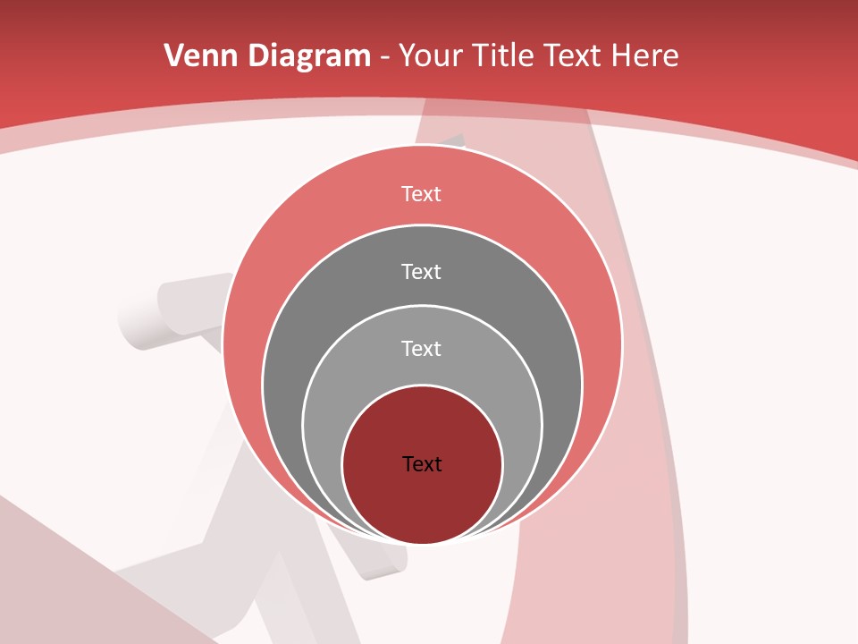 Gain Expense Man PowerPoint Template