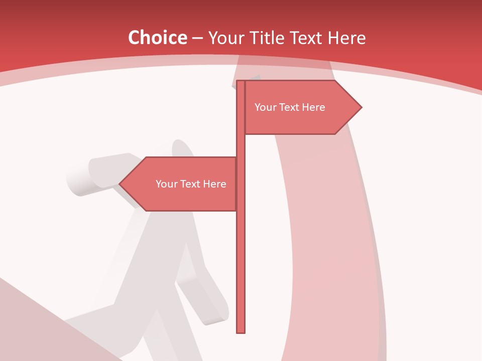 Gain Expense Man PowerPoint Template