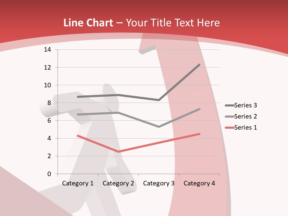 Gain Expense Man PowerPoint Template
