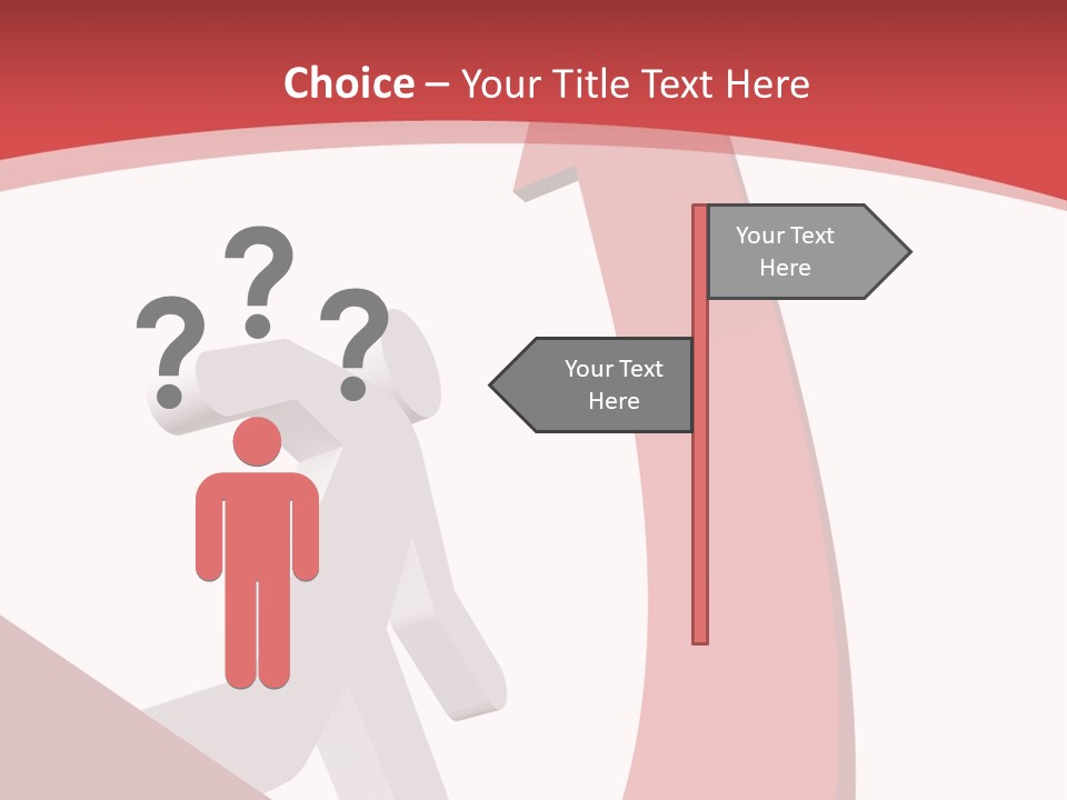 Gain Expense Man PowerPoint Template