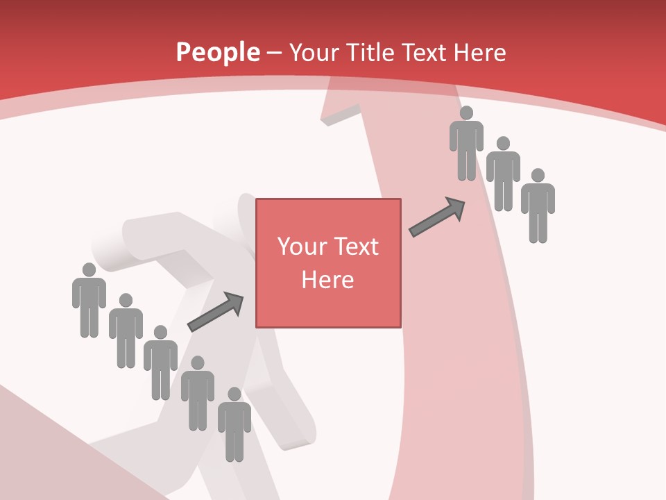 Gain Expense Man PowerPoint Template