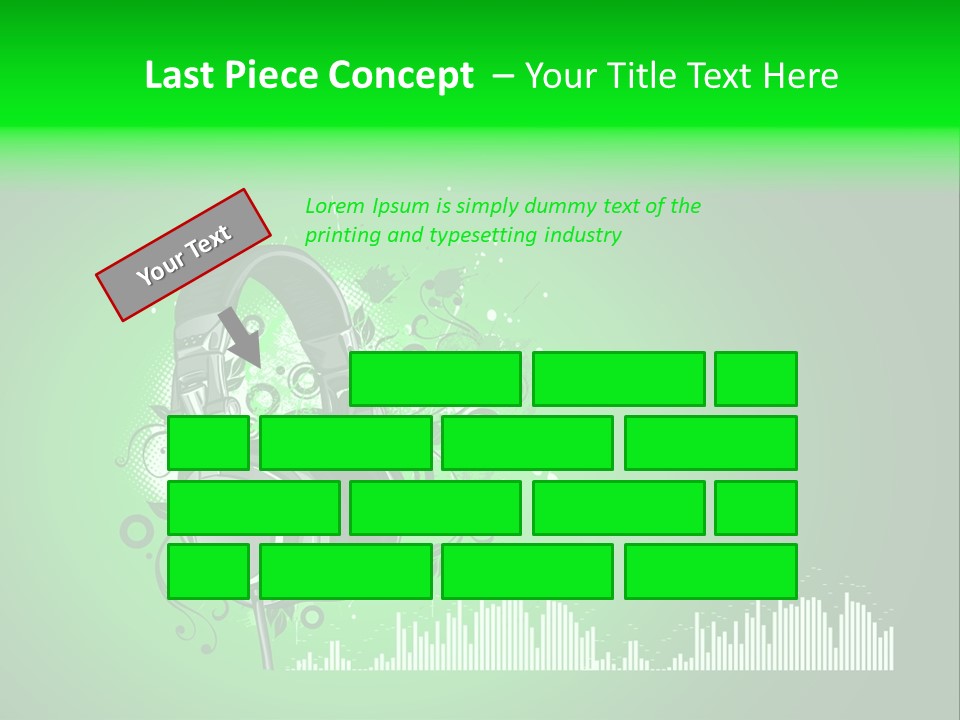 Musical Vector Swirl PowerPoint Template