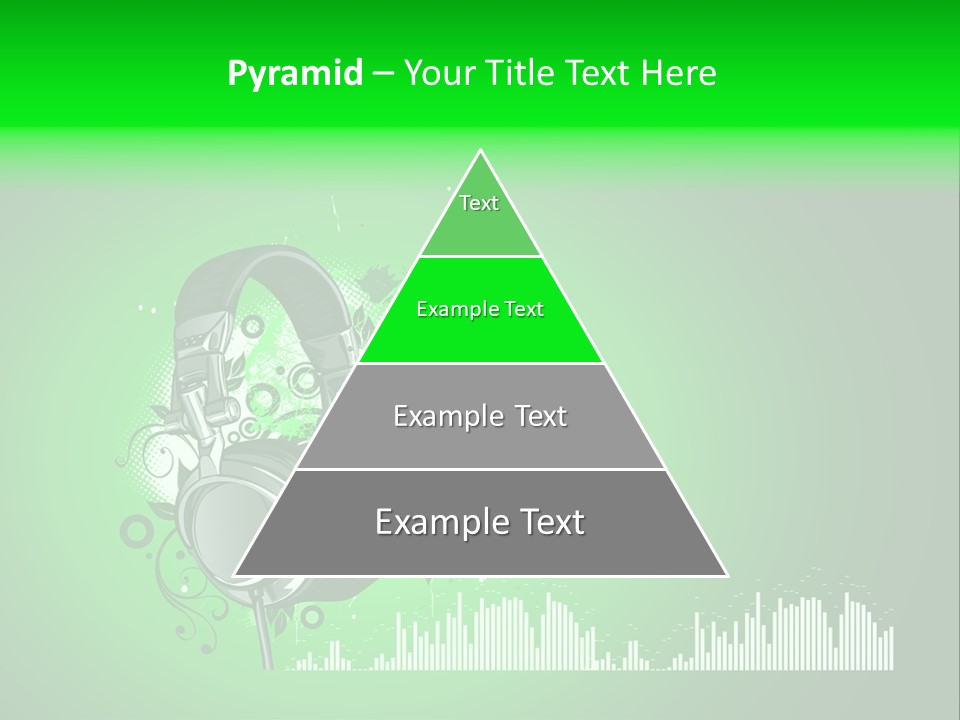 Musical Vector Swirl PowerPoint Template