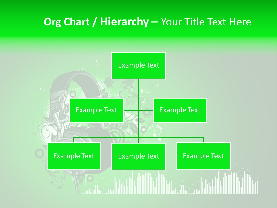 Musical Vector Swirl PowerPoint Template