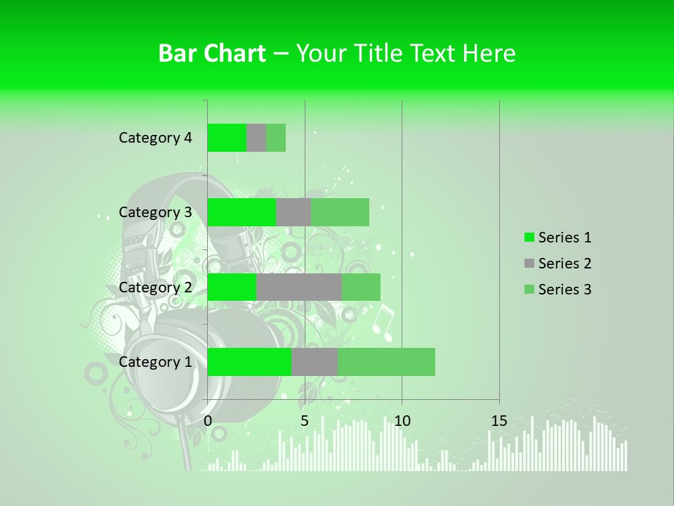 Musical Vector Swirl PowerPoint Template