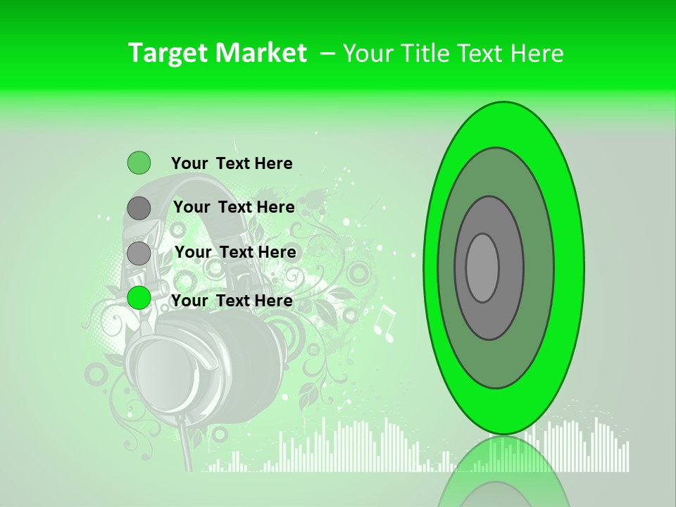 Musical Vector Swirl PowerPoint Template