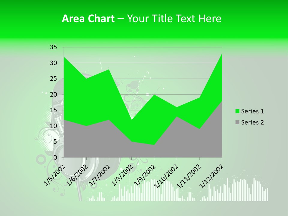Musical Vector Swirl PowerPoint Template