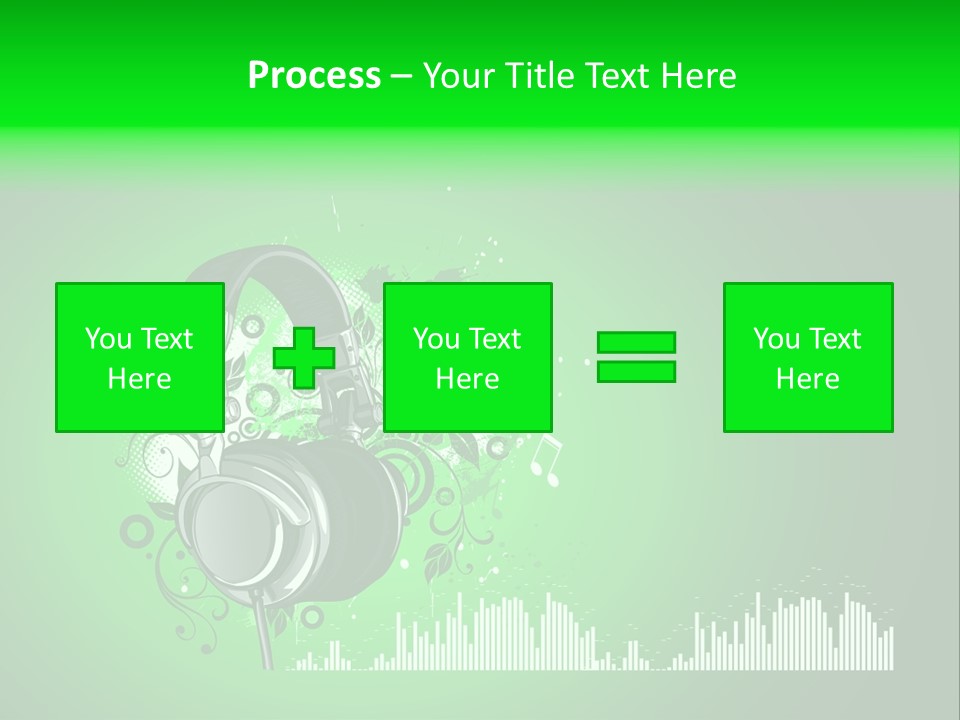 Musical Vector Swirl PowerPoint Template
