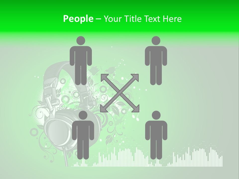 Musical Vector Swirl PowerPoint Template