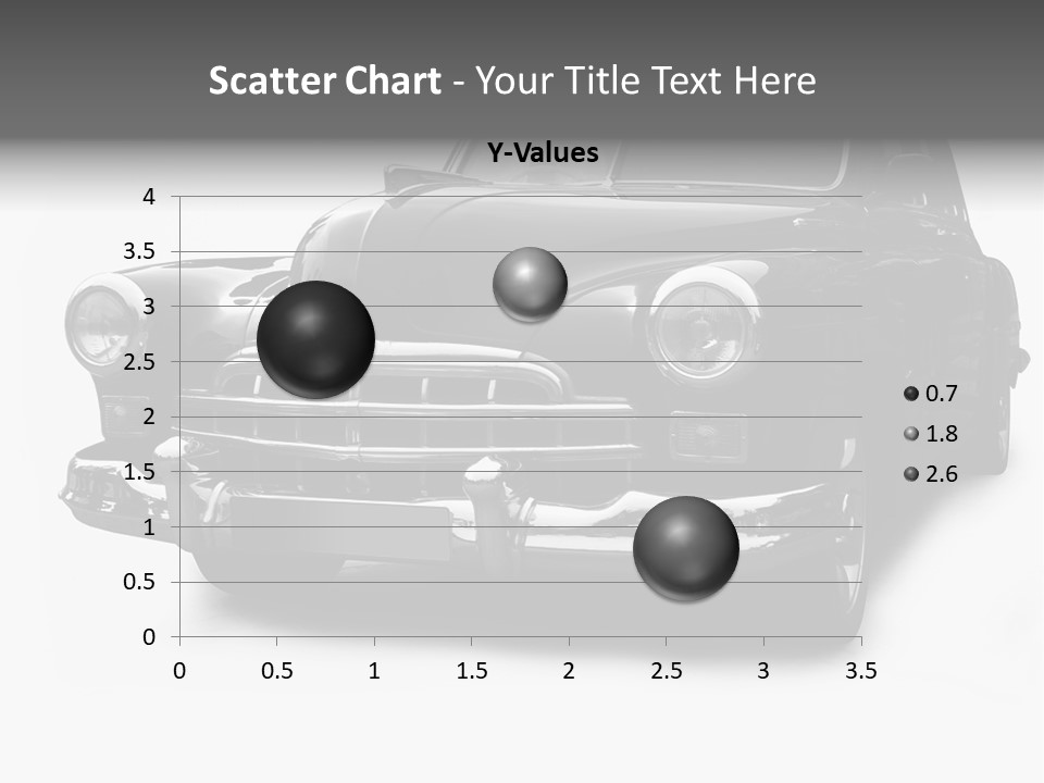 Cabriolet Front Restoring PowerPoint Template