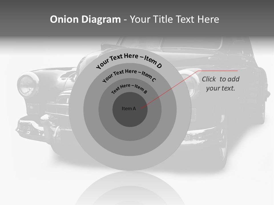 Cabriolet Front Restoring PowerPoint Template