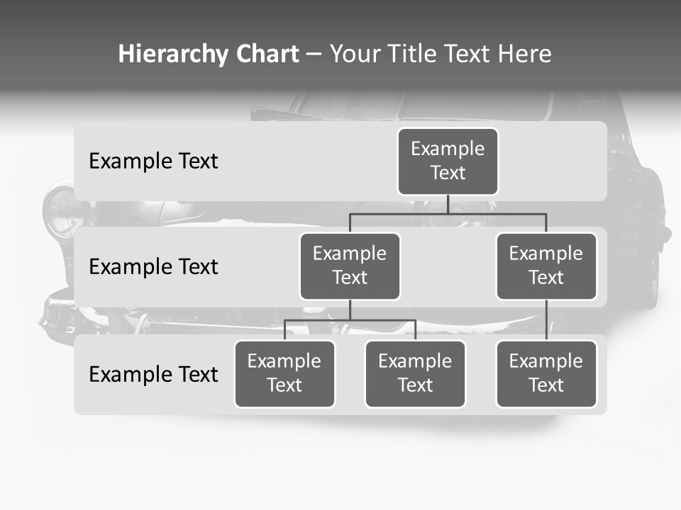 Cabriolet Front Restoring PowerPoint Template