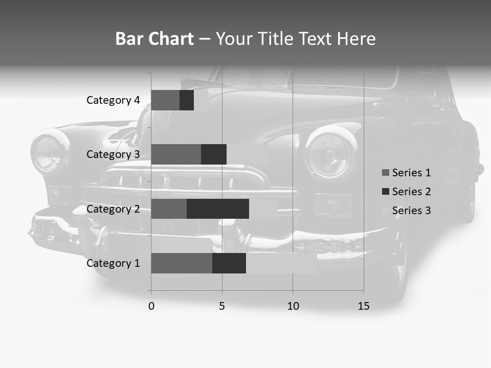 Cabriolet Front Restoring PowerPoint Template