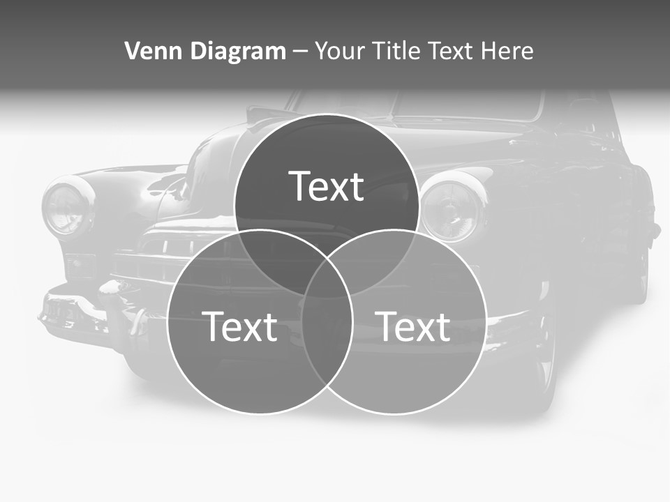 Cabriolet Front Restoring PowerPoint Template