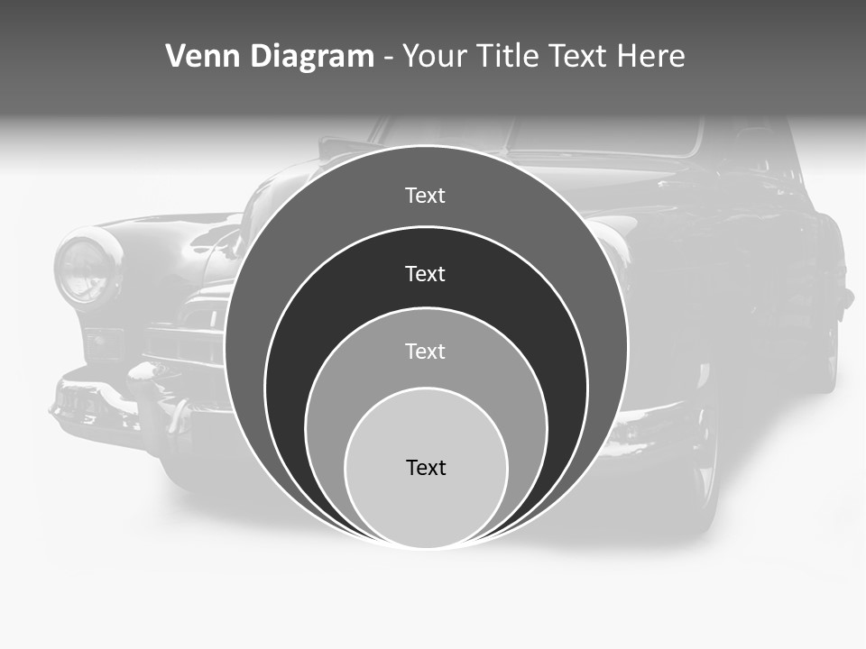 Cabriolet Front Restoring PowerPoint Template